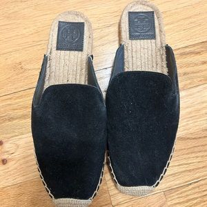 Tory Burch Espadrille slides- NEVER WORN!